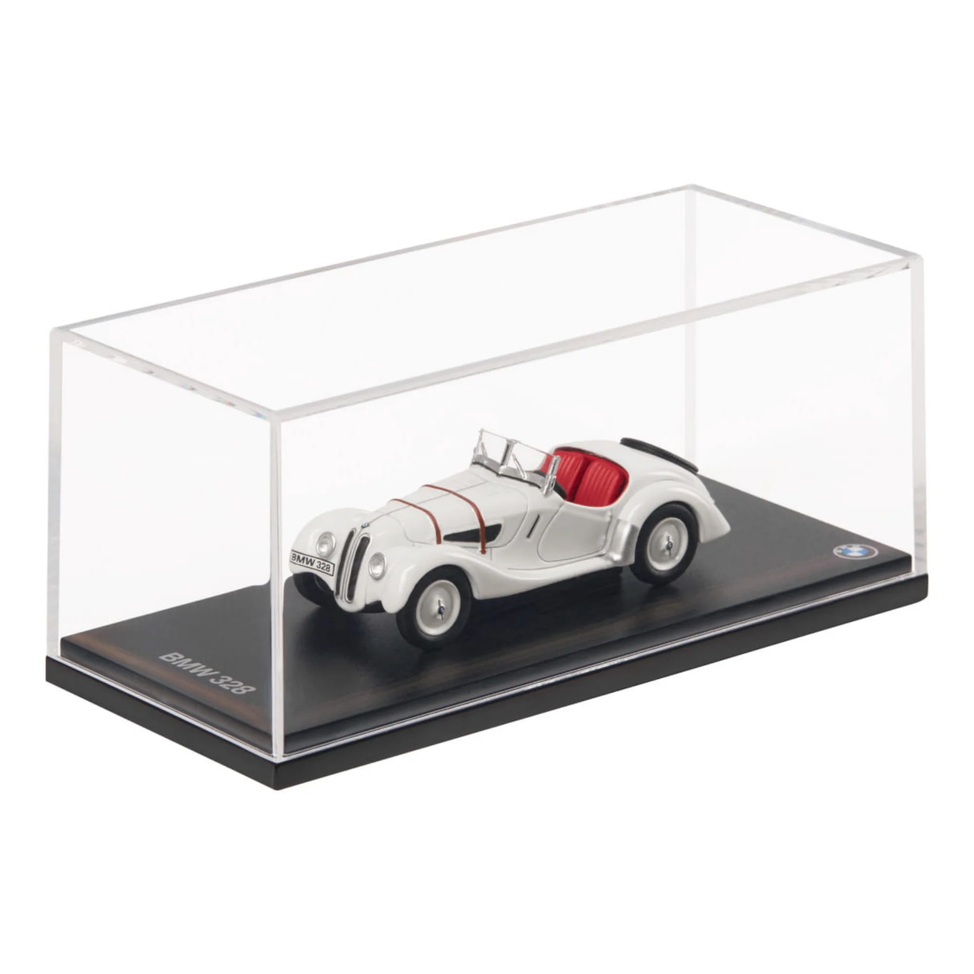 BMW 328 Cabriolet Spider 1936 white 1:64 Minichamps