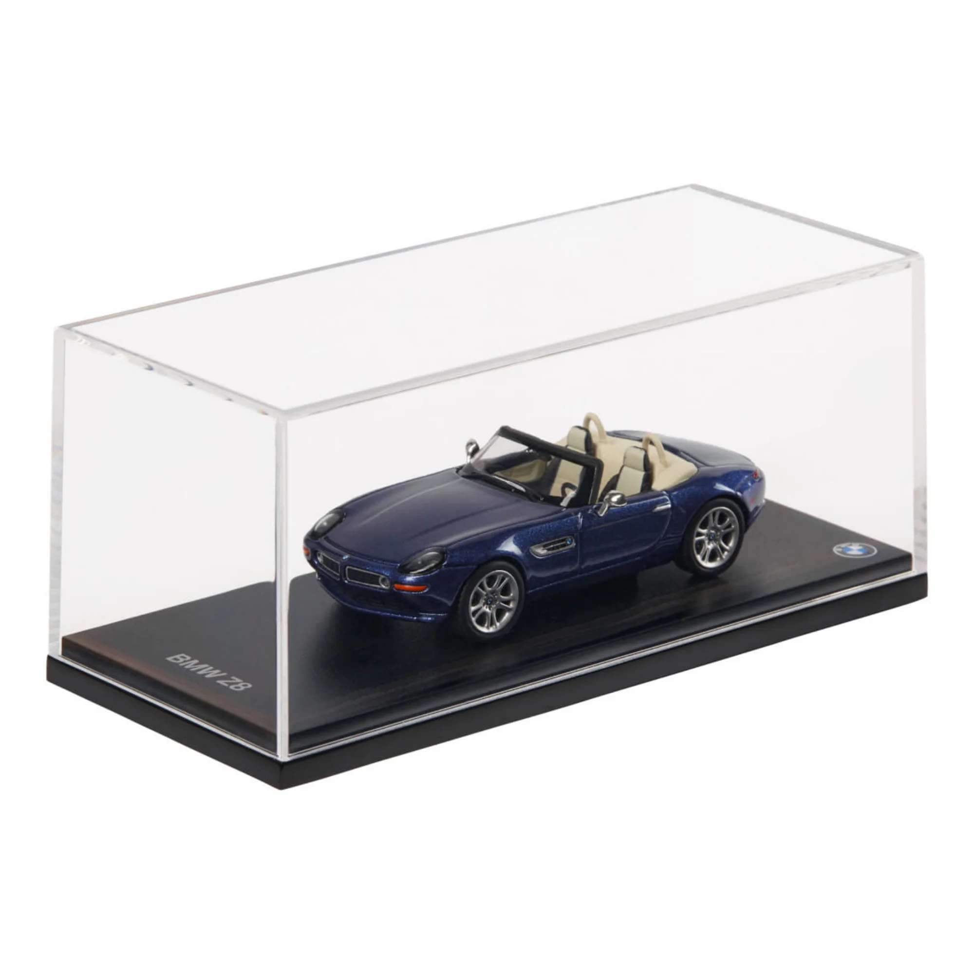 BMW Z8 Spider Cabriolet Open 2002 blue 1:64 Minichamps