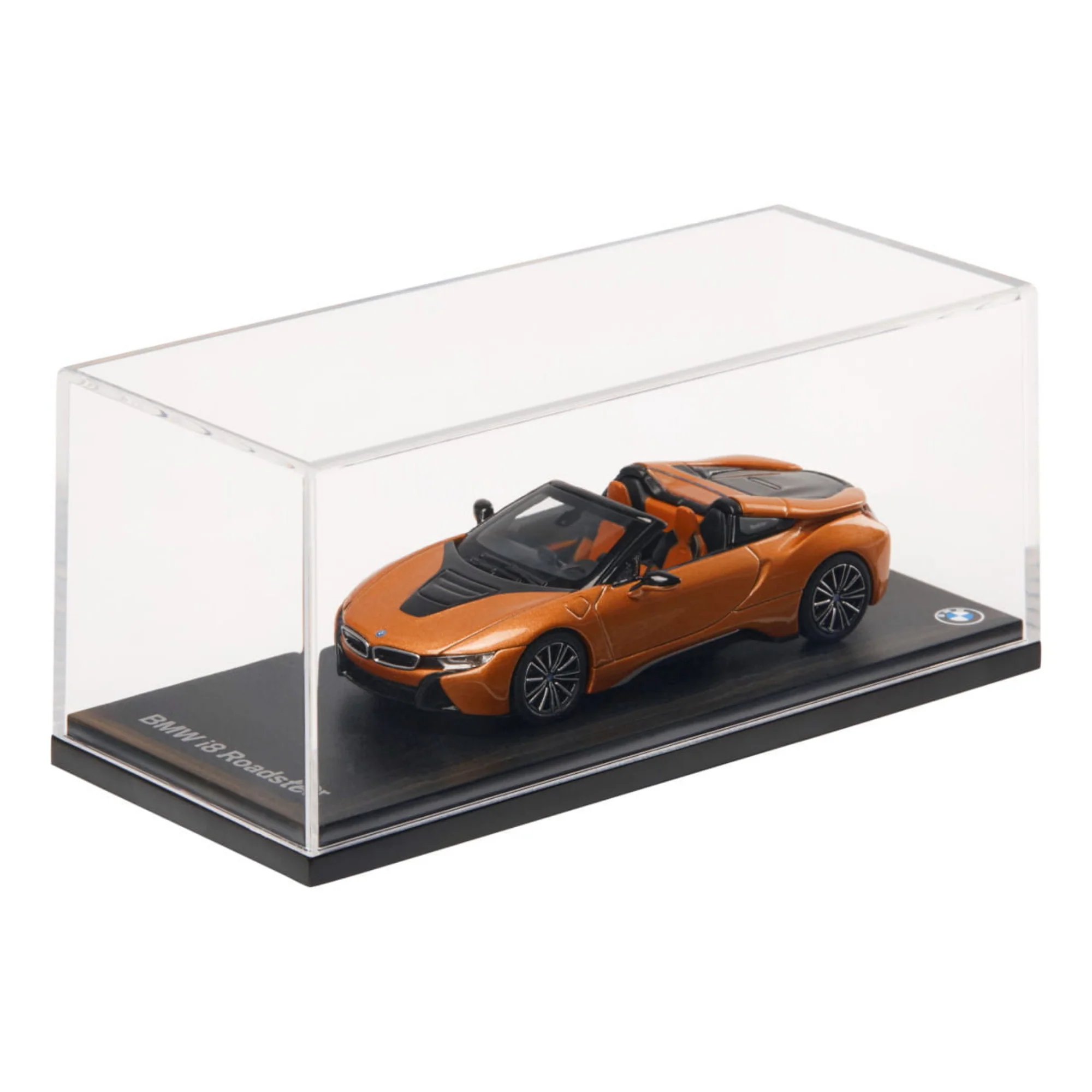BMW i8 Hybrid Roadster (i15) 2018 copper met 1:64 Minichamps