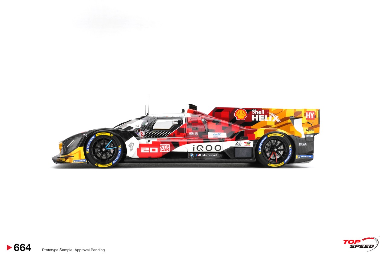 BMW M Hybrid V8 #20 Frijns/Rast/van der Linde 24H Le Mans 2025 1:18 TopSpeed Models