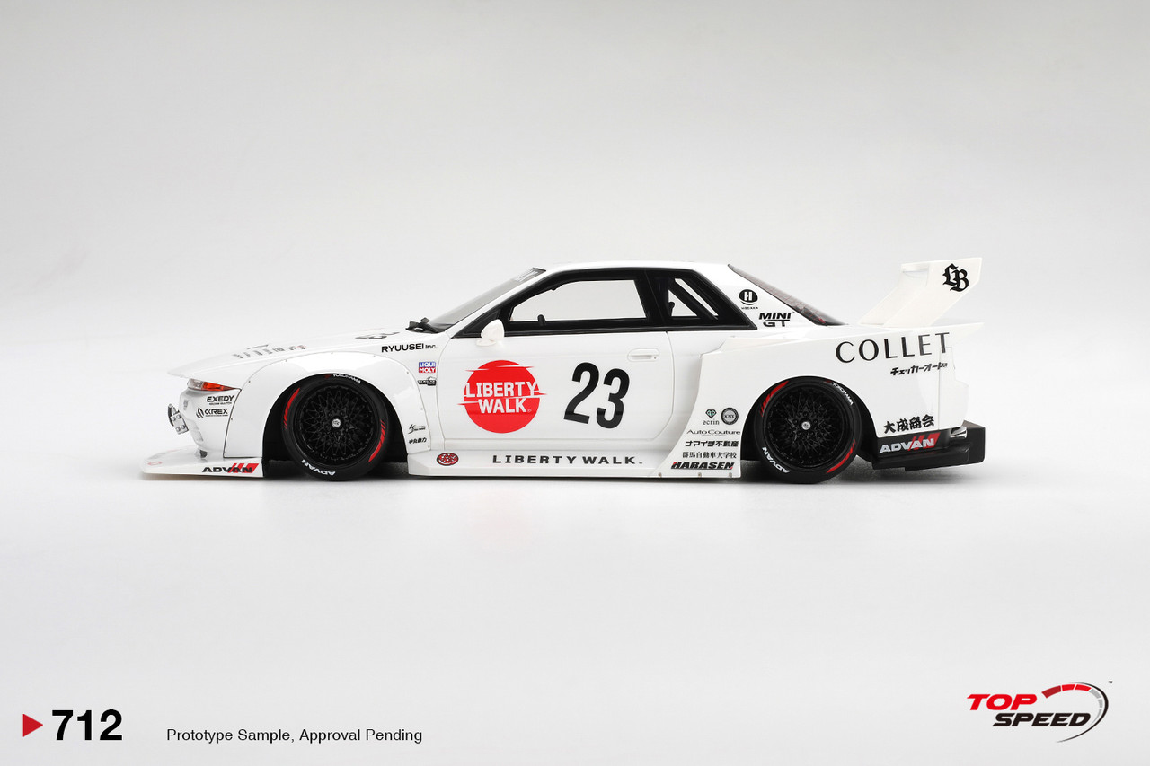 Nissan Skyline GTR R32 Kaido Works LB-Hinomaru 2025 1:18 TopSpeed Models