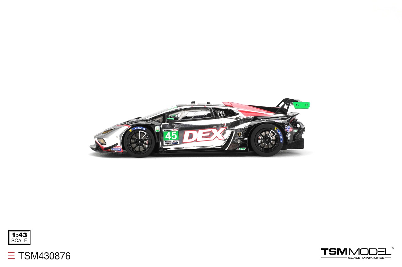 Lamborghini Huracan GT3 EVO2 #45 Dex Wayne Taylor Racing 24H Daytona 2025 1:43 TSM Model