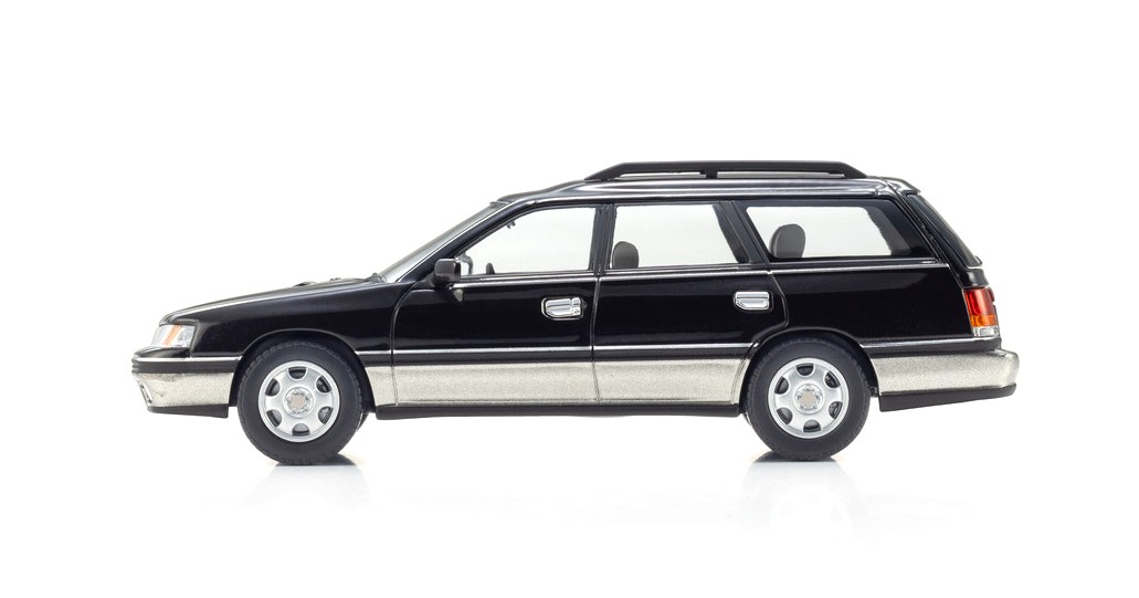 Subaru Legacy Touring Station Wagon GT 2001 black/silver 1:43 Kyosho