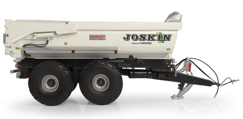 Joskin Trailer Trans-KTP 22-50 Trailer for Tractor 2010 white 1:32 Universal Hobbies