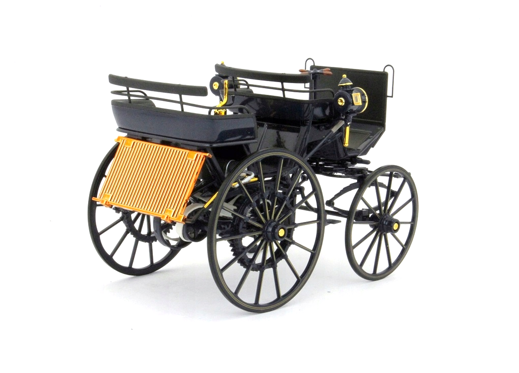 Daimler Motorkutsche 1886 dark blue 1:18 Norev