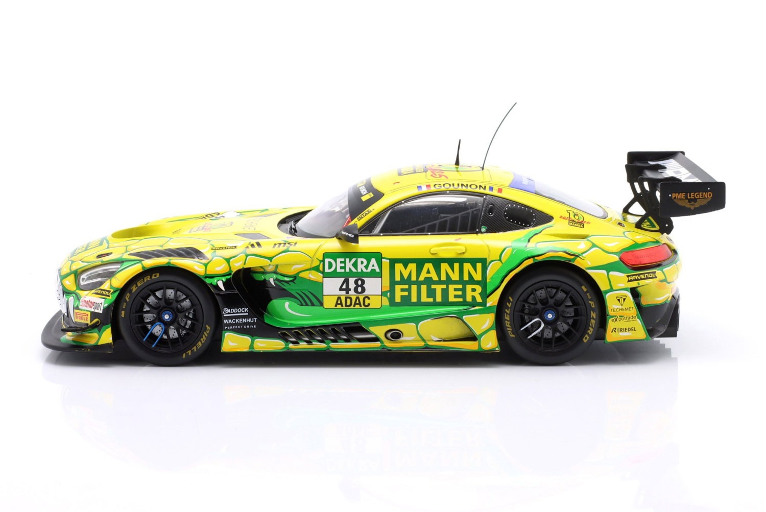 Mercedes-AMG GT3 Evo Mamba #48 J.Gounon DTM 2025 1:18 Ixo Models