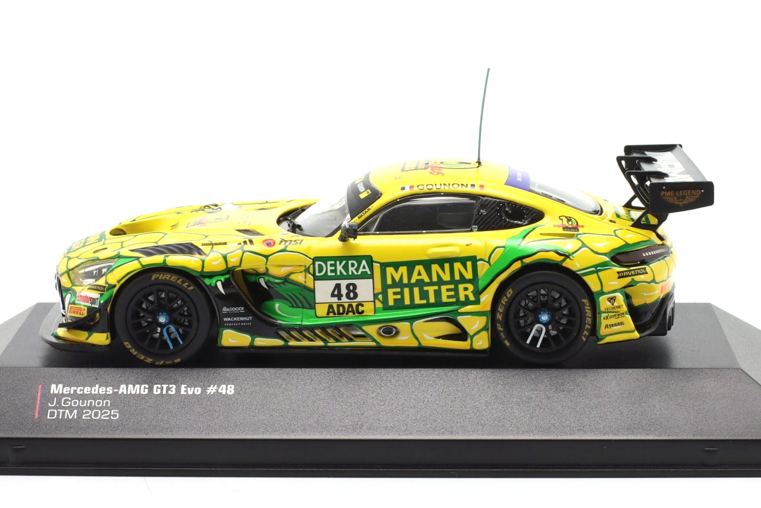 Mercedes-AMG GT3 Evo Mamba #48 J.Gounon DTM 2025 1:43 Ixo Models