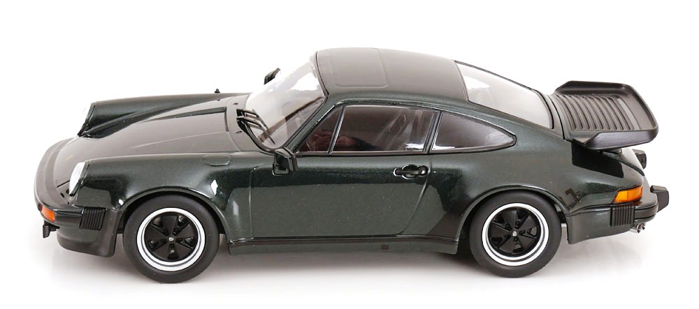 Porsche 911 930 Turbo 3.3 1977 dark green metallic 1:18 KK Scale