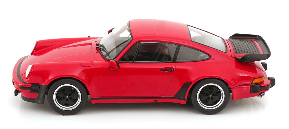 Porsche 911 930 Turbo 3.3 1977 red 1:18 KK Scale
