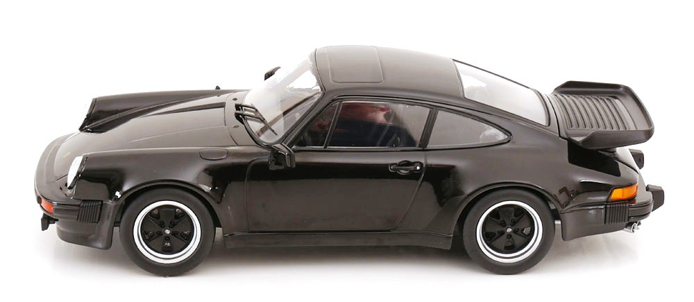 Porsche 911 930 Turbo 3.3 1977 black 1:18 KK Scale