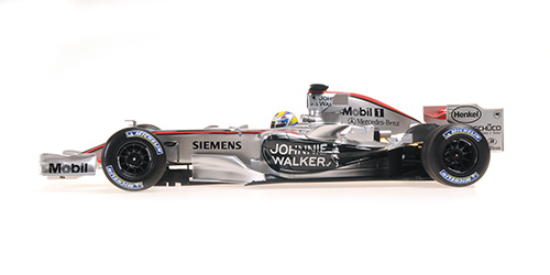 McLaren Mercedes MP4/21 #4 Juan Pablo Montoya 2006 1:18 Minichamps