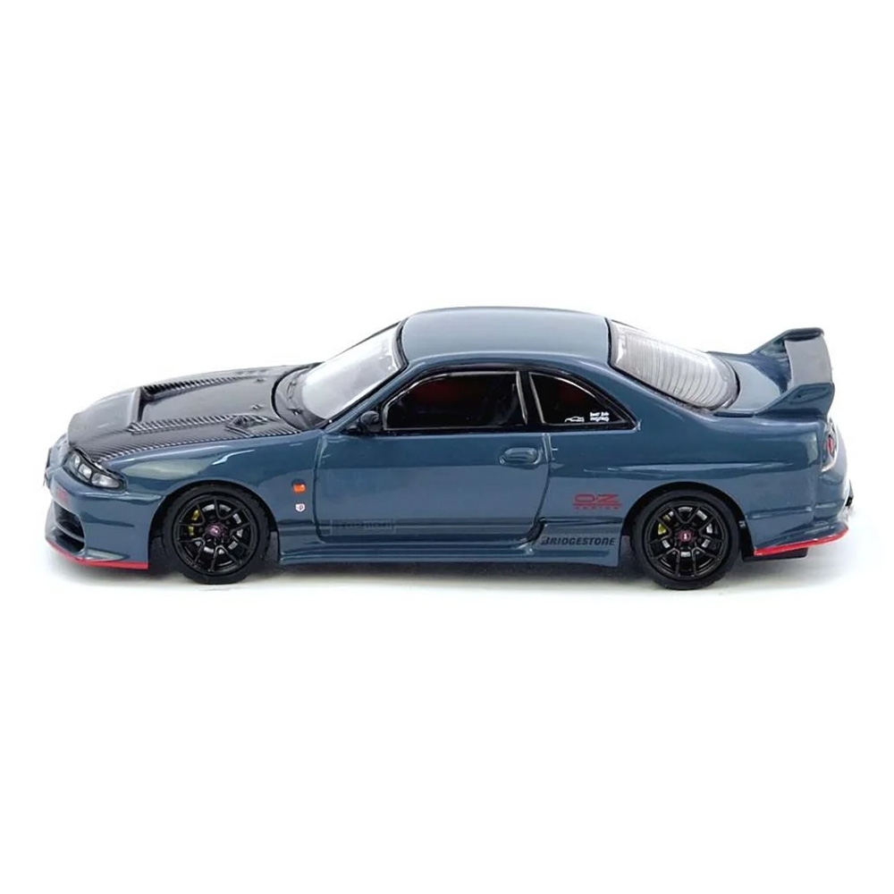 Nissan Skyline GT-R BCNR33 Top Secret Tokyo Auto Salon Hong 2025 blue 1:64 Inno Models