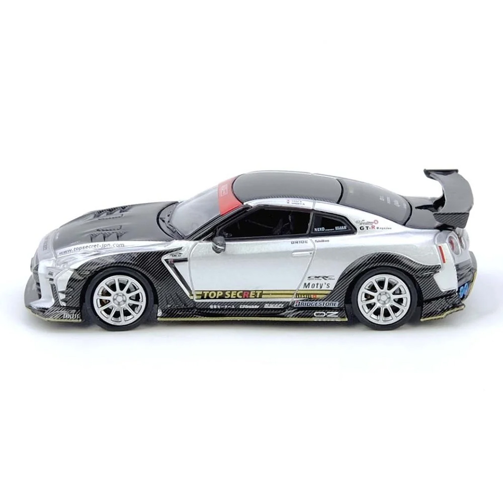 Nissan GT-R R35 Top Secret Tokyo Auto Salon Hong 2025 grey 1:64 Inno Models
