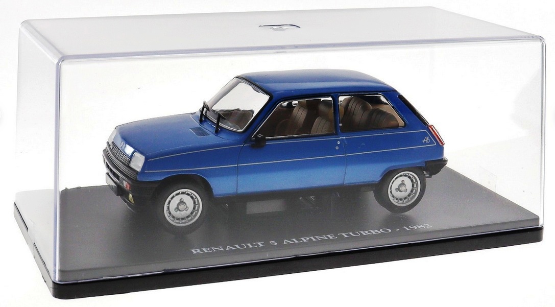 Renault 5 Alpine Turbo 1982 blue 1:24 Altaya