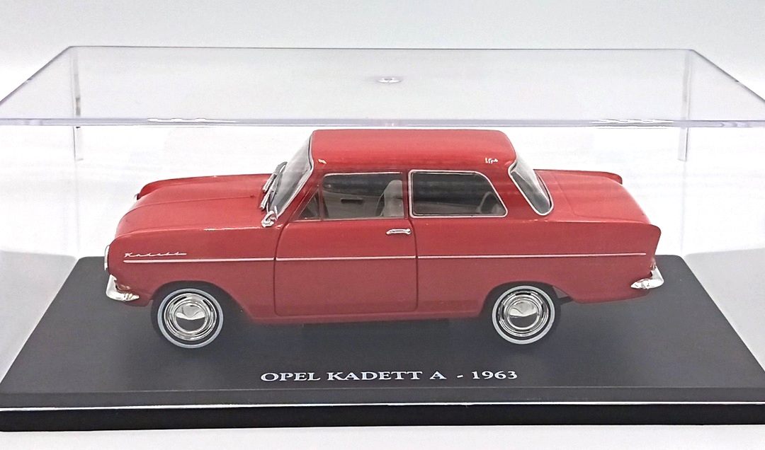 Opel Kadett A 1963 red 1:24 Altaya