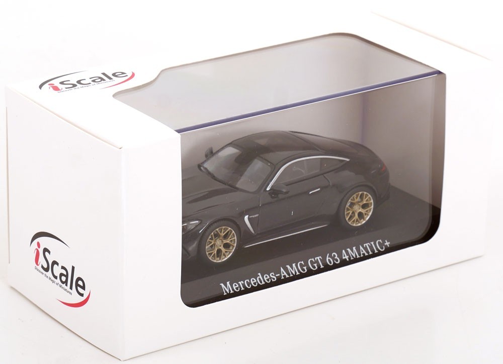 Mercedes-Benz AMG GT63 4Matic+ 2024 black metallic 1:43 iScale