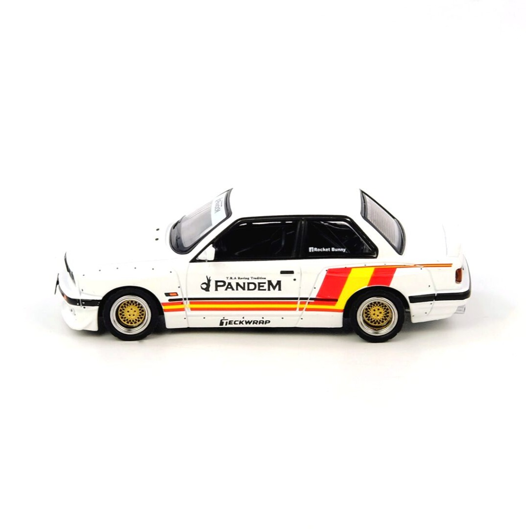 BMW E30 Pandem Rocket Bunny *Diecast Con Madrid 2026 Event Edition* matt white 1:64 Inno Models