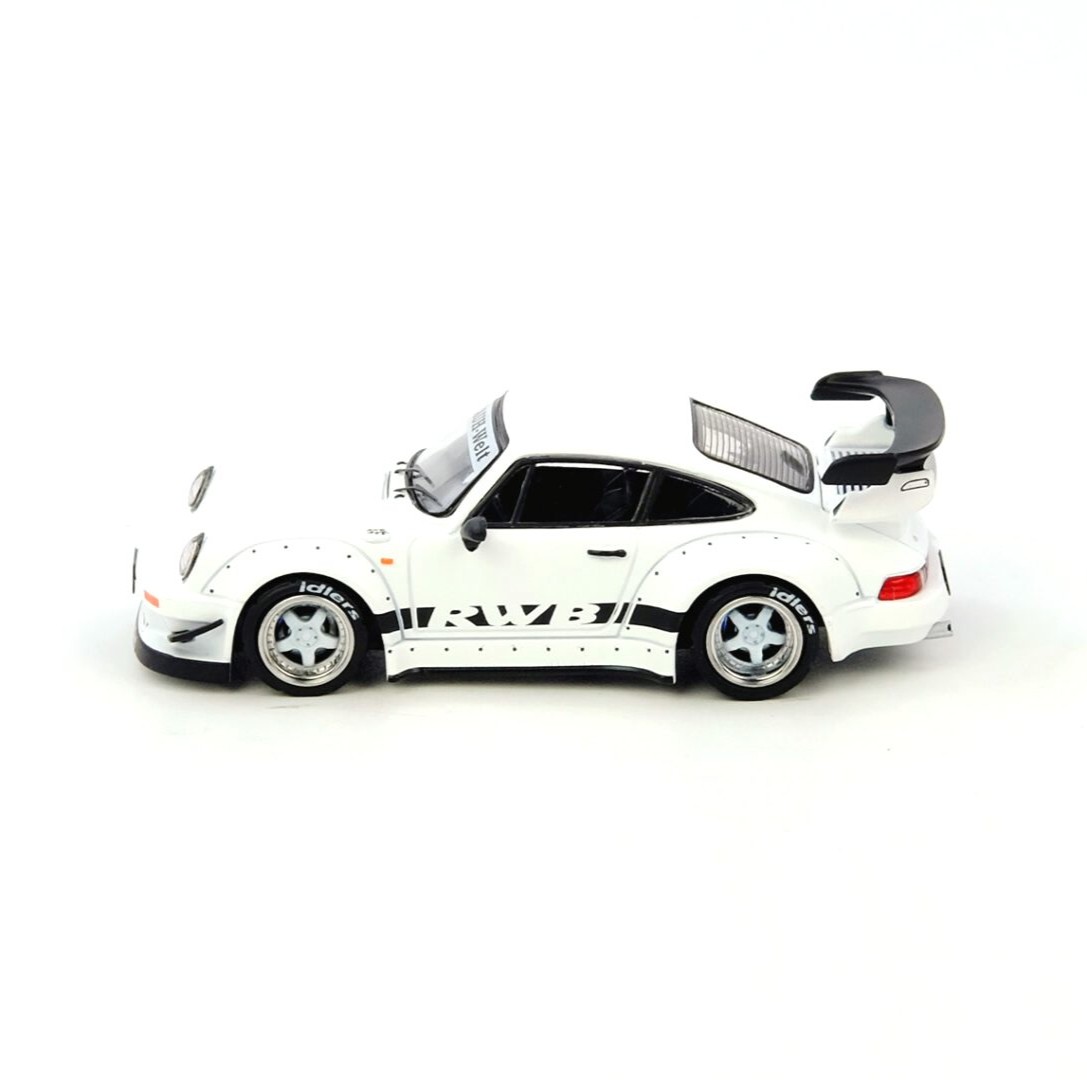 Porsche RWB 930 *Diecast Con Madrid 2026 Event Edition* matt white 1:64 Inno Models