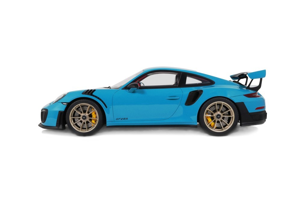 Porsche 911 GT2 RS 2018 miami blue 1:12 GT Spirit