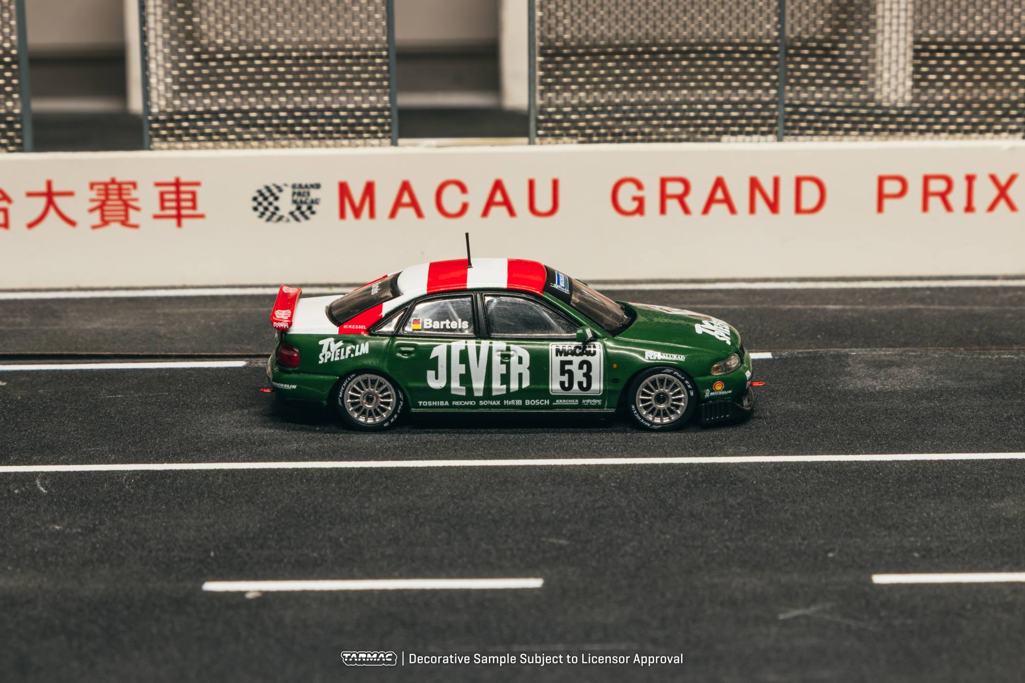 Audi A4 (B5) Quattro #53 M.Bartels Winner Macau Guia Race 1999 1:64 Tarmac