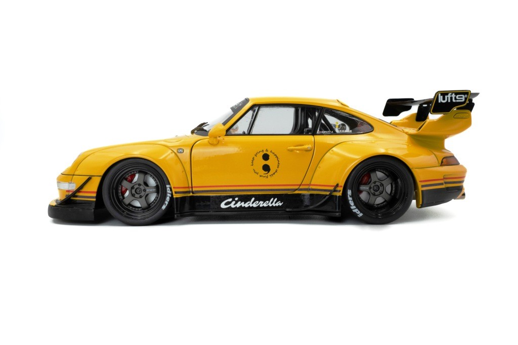 Porsche RWB Bodykit Cinderella 2020 yellow 1:18 Solido