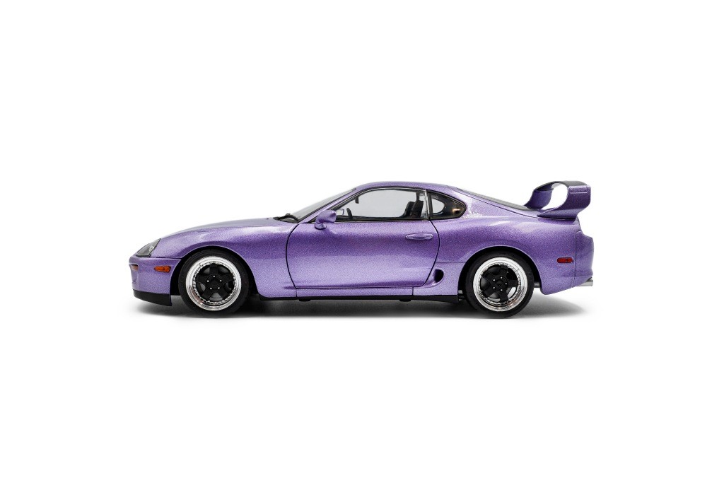 Toyota Supra MK4 A80 Solido Works 1993 purple 1:18 Solido