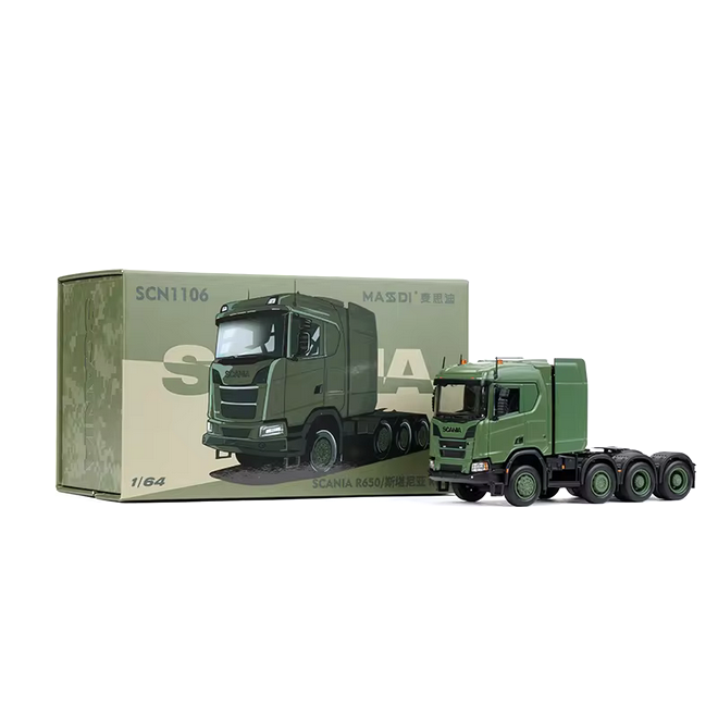 Scania R650 green 1:64 Massdi