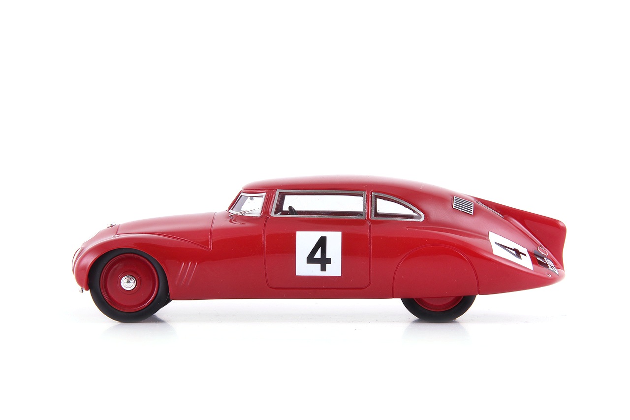Jawa 700 Jaray #4 Kaiser/Kronberger 2. místo 1000 mil československých 1934 1:43 AutoCult