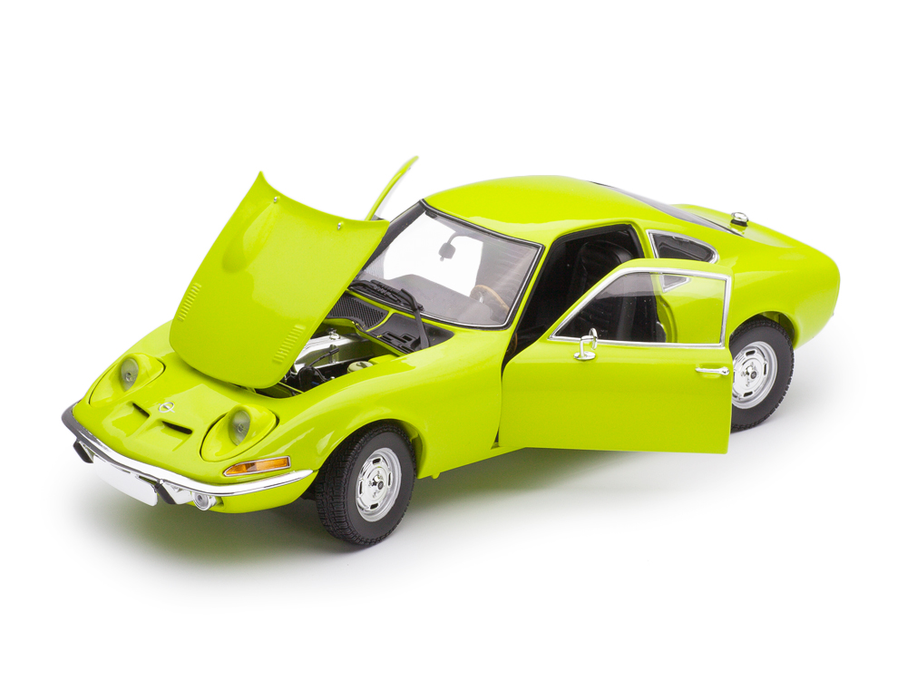 Opel GT 1970 yellow 1:18 Minichamps 