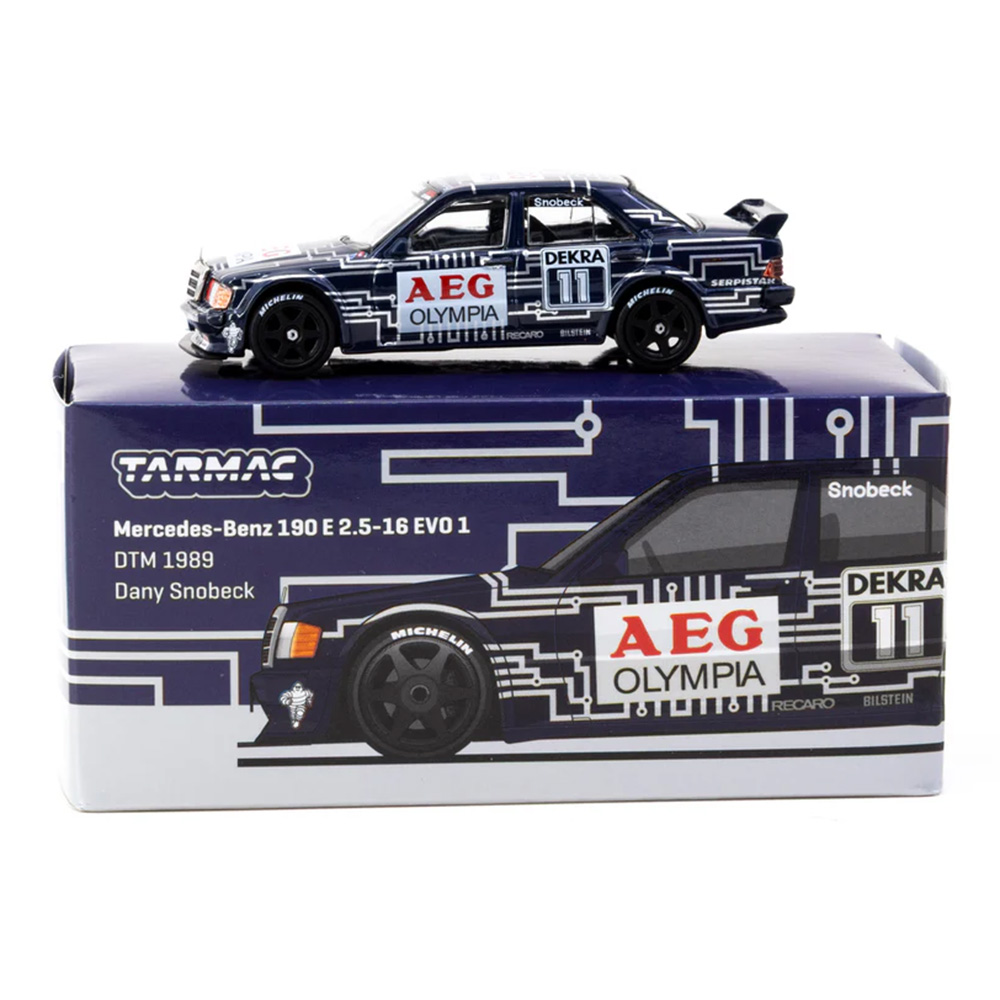 Mercedes-Benz 190 E 2.5-16 EVO 1 #11 Dany Snobeck DTM 1989 1:64 Tarmac 