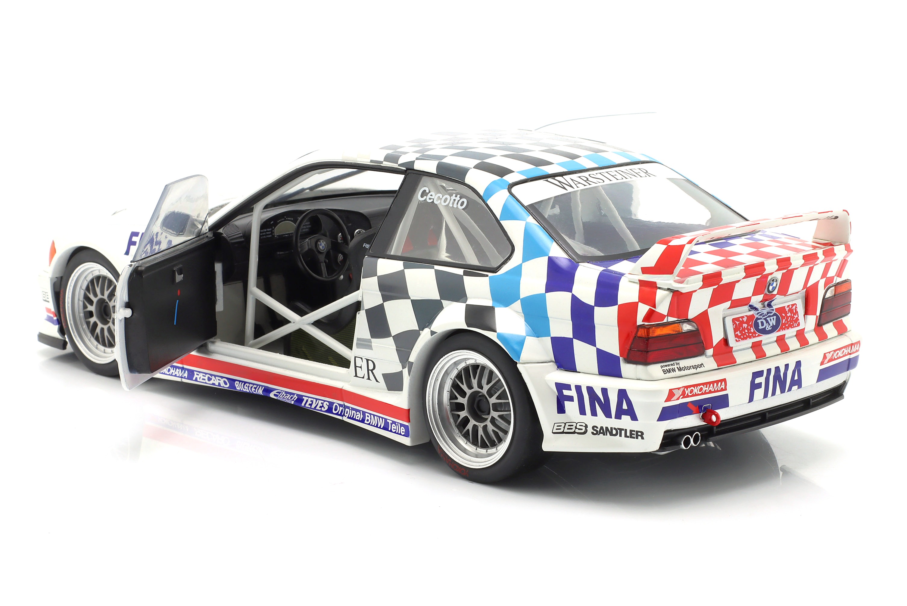 BMW M3 E36 GTR #2 J.Cecotto ADAC GT-Cup Champion 1993 1:18 Werk83