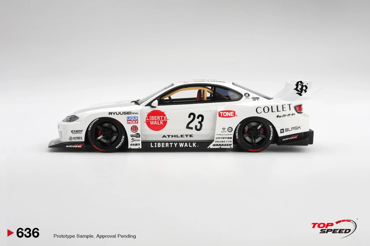 Nissan Silvia S15 LB-Super Silhouette Athlete 2025 1:18 TopSpeed Models