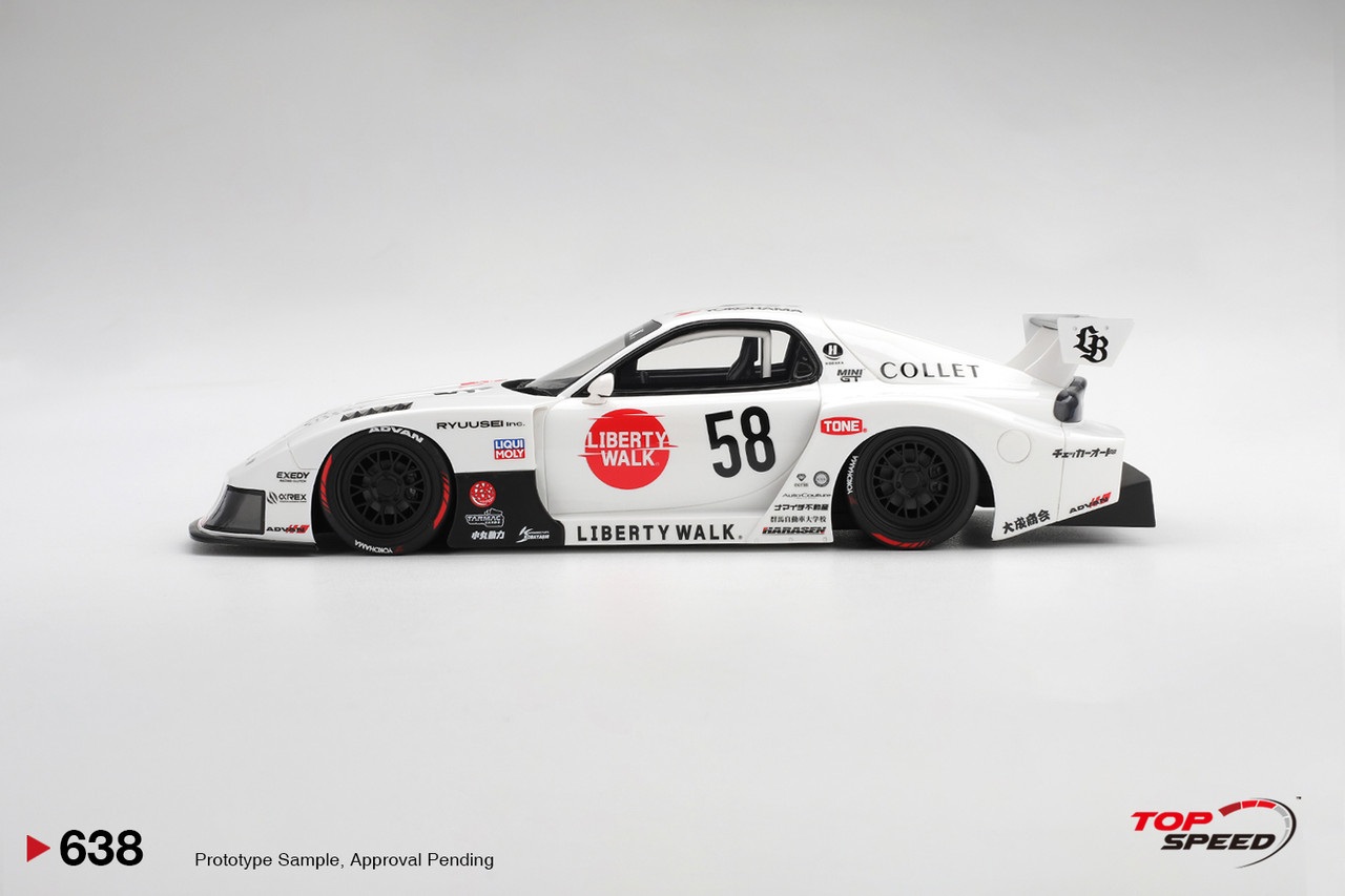 Mazda RX-7 FD Le-Hinomaru 2025 1:18 TopSpeed Models