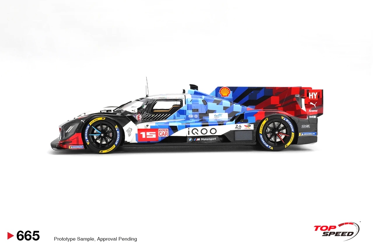 BMW M Hybrid V8 #15 BMW M Team WRT 24H Le Mans 2025 1:18 TopSpeed Models