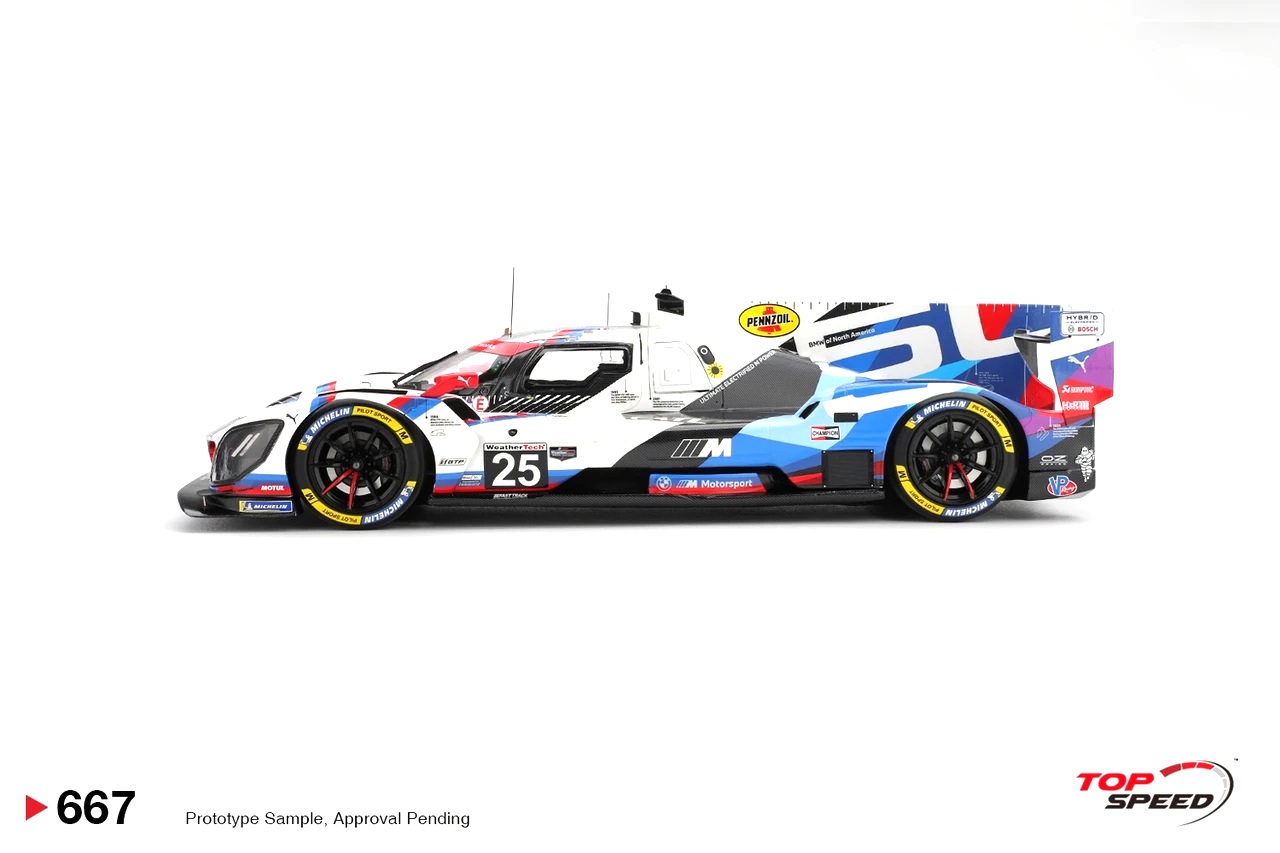 BMW M Hybrid V8 #25 BMW M Team RLL 12H Sebring 2025 1:18 TopSpeed Models