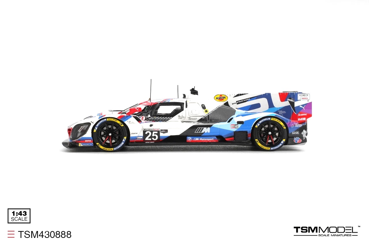 BMW M Hybrid V8 #15 BMW M Team RLL 12H Sebring 2025 1:43 TSM Model