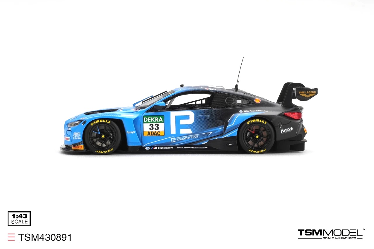 BMW M4 GT3 EVO #33 Schubert Motorsport DTM Zandvoort Race 1 Winner 2025 1:43 TSM Model