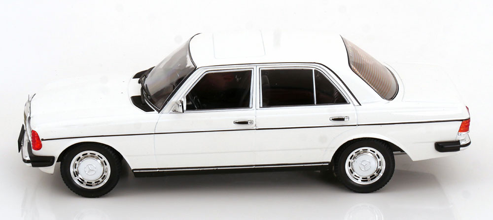 Mercedes-Benz 230E W123 1975 white 1:18 KK Scale