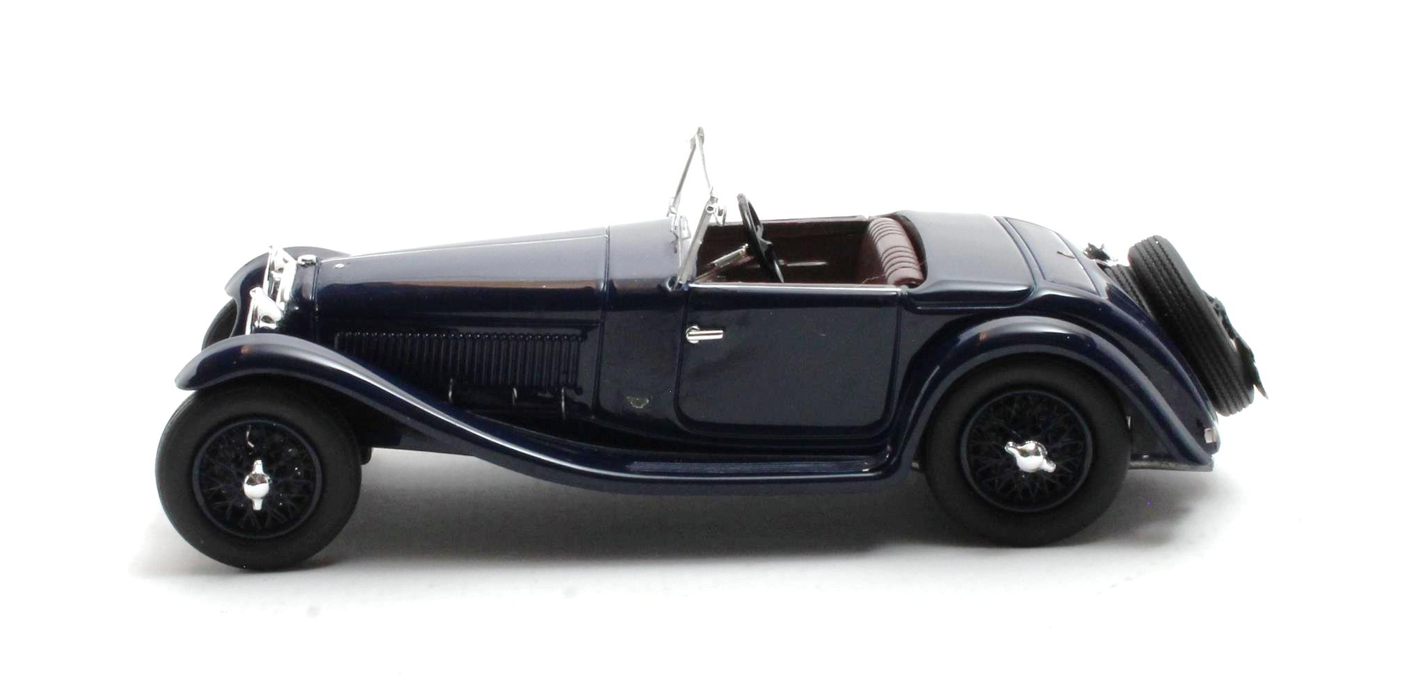 Alfa Romeo 6C 1750SV Figoni Spider Cabriolet Open 1932 blue 1:43 Matrix Scale Models