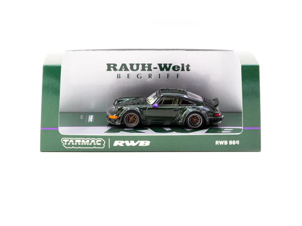 Porsche RWB 964 green 1:64 Tarmac