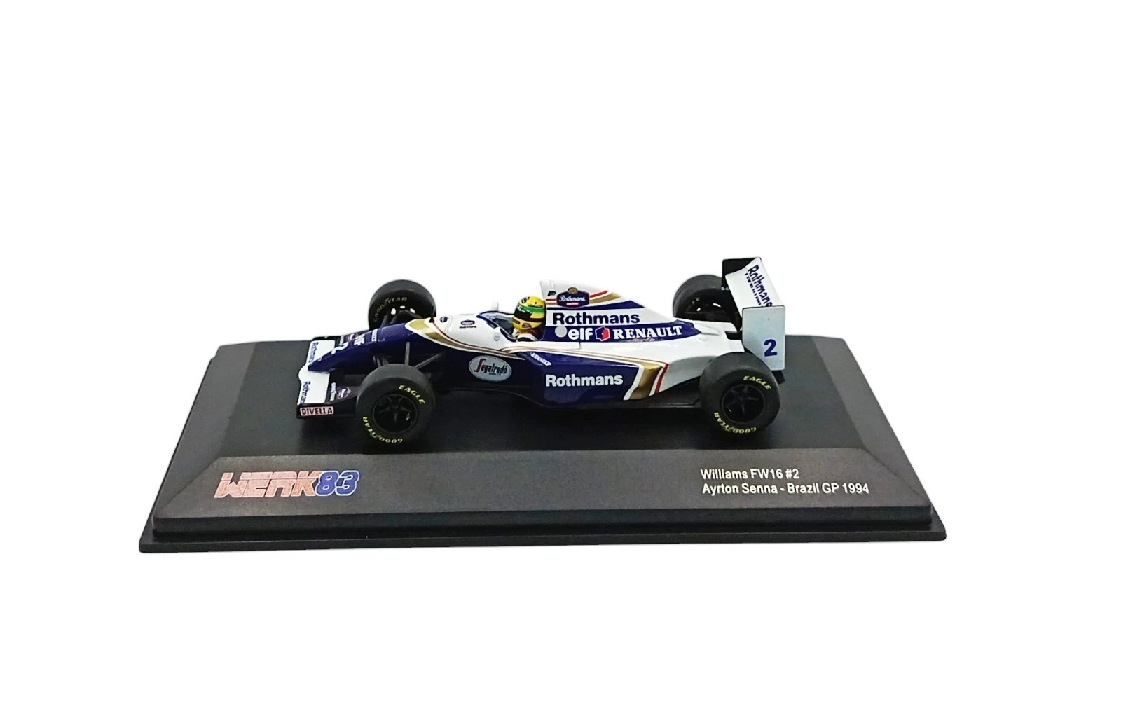 Williams FW16 #2 Ayrton Senna Brazil GP Formula 1 1994 1:43 Werk83