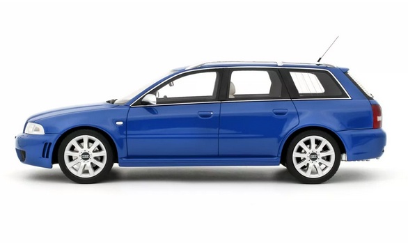 Audi RS 4 B5 2000 Nogaro blue 1:18 OttOmobile