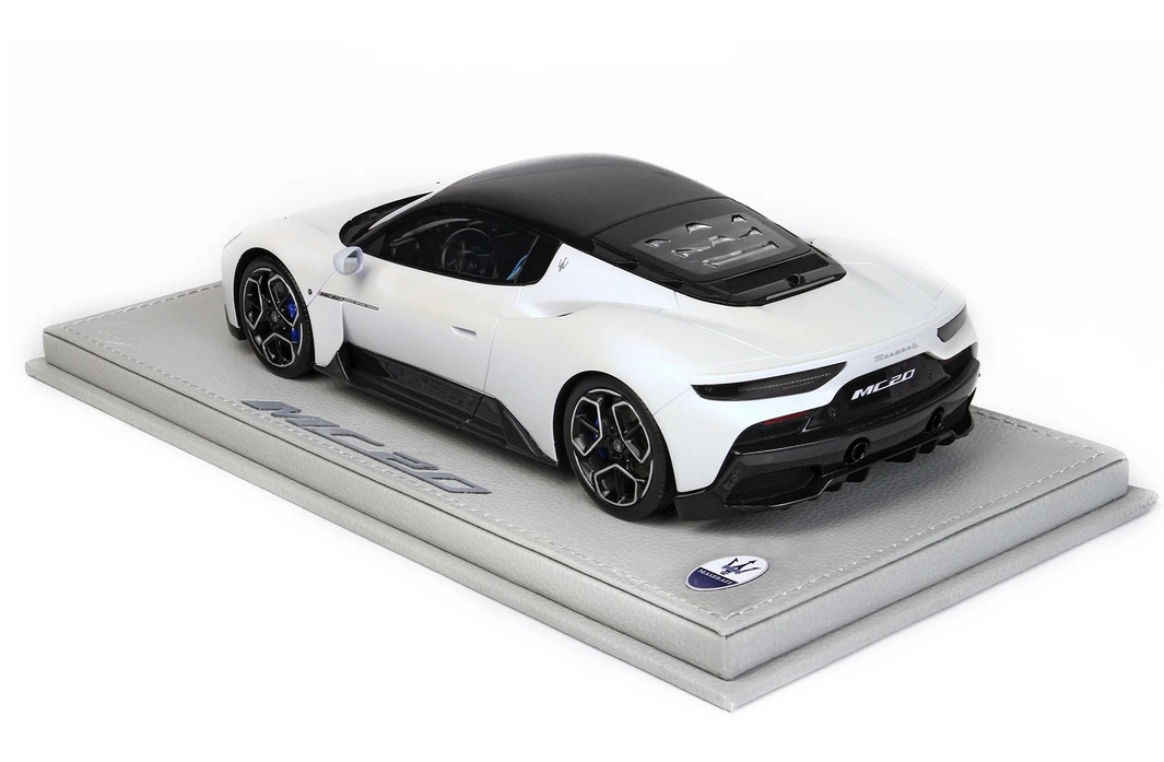 Maserati MC20 2020 Bianco Audace 1:18 B.B.R.