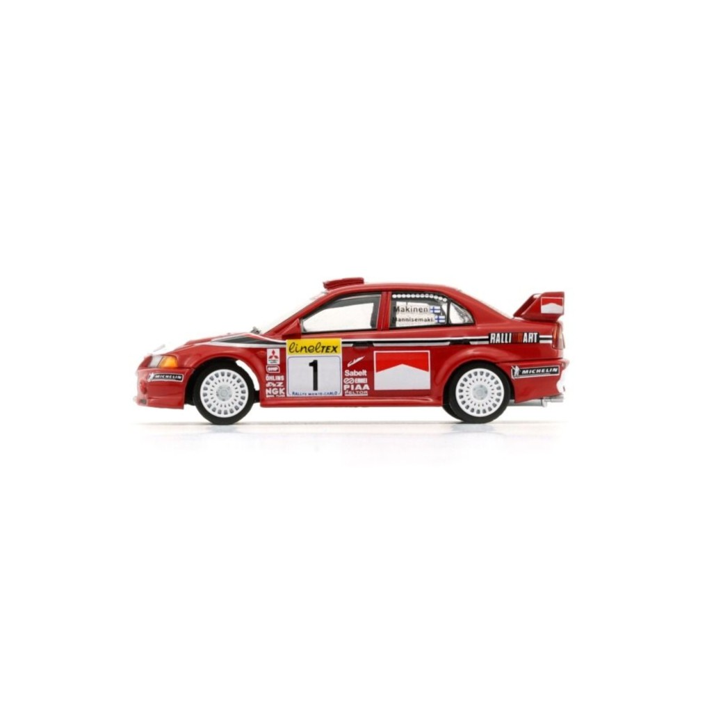 Mitsubishi Lancer EVO VI Marlboro Mitsubishi Ralliart #1 T.Mäkinen/R.Mannisenmäki Winner Rally Monte Carlo 1999 1:64 BM Creations