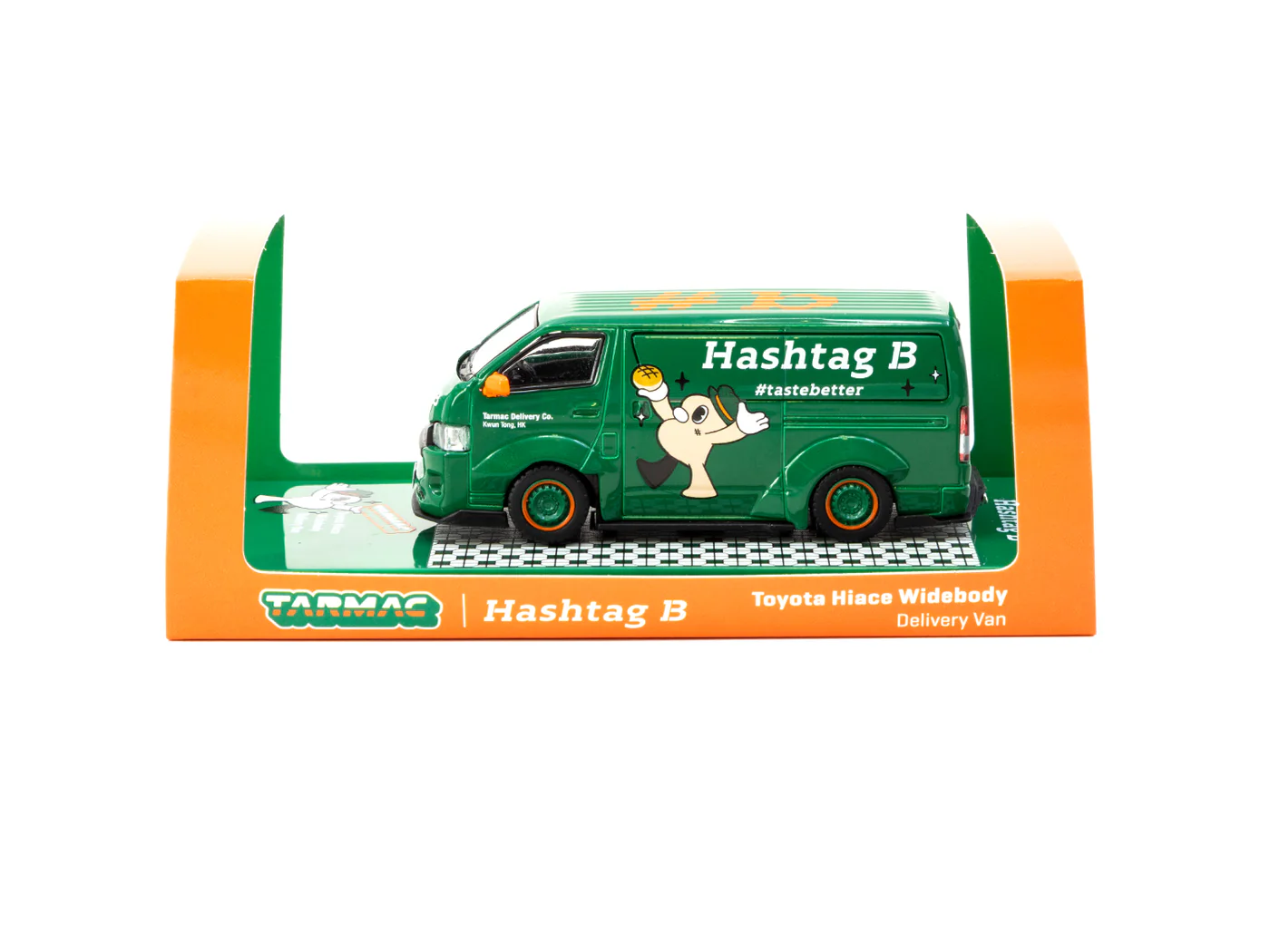 Toyota Hiace Widebody Hashtag B Special Edition green 1:64 Tarmac