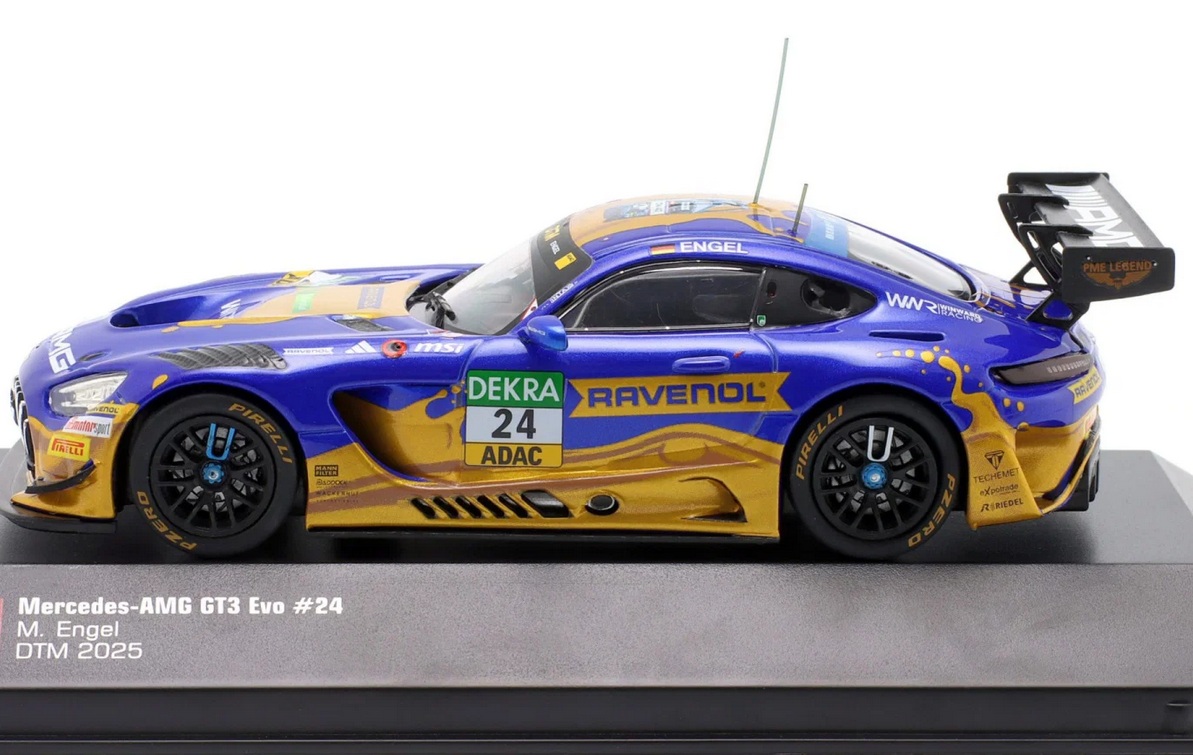Mercedes-AMG GT3 Evo #24 Maro Engel DTM 2025 1:43 Ixo Models