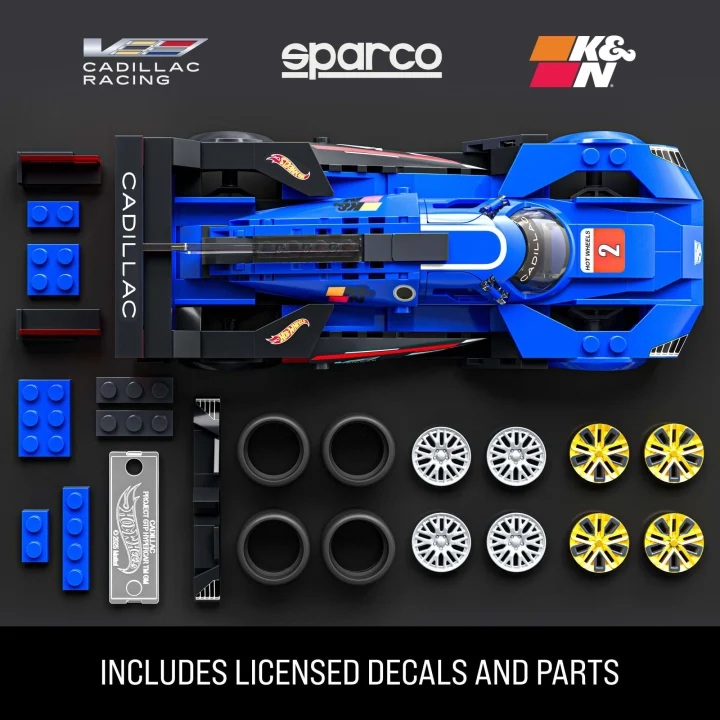 Cadillac Project GTP Hypercar blue 1:32 Hot Wheels Brick Shop