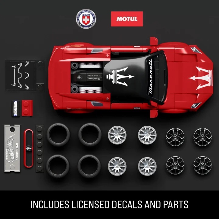 Maserati MC20 red 1:32 Hot Wheels Brick Shop