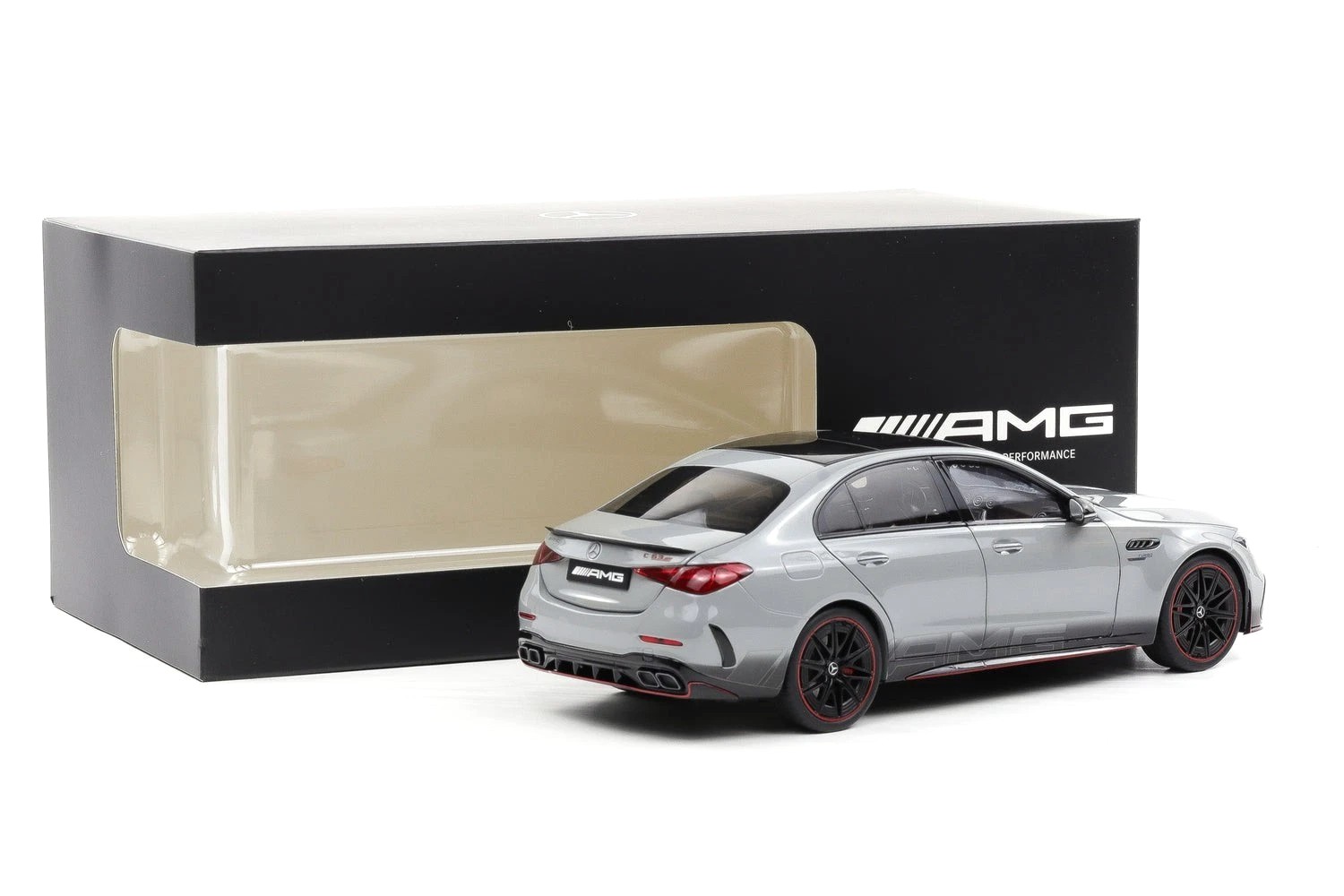 Mercedes-AMG C 63 Manufaktur Alpin grey uni 1:18 NZG