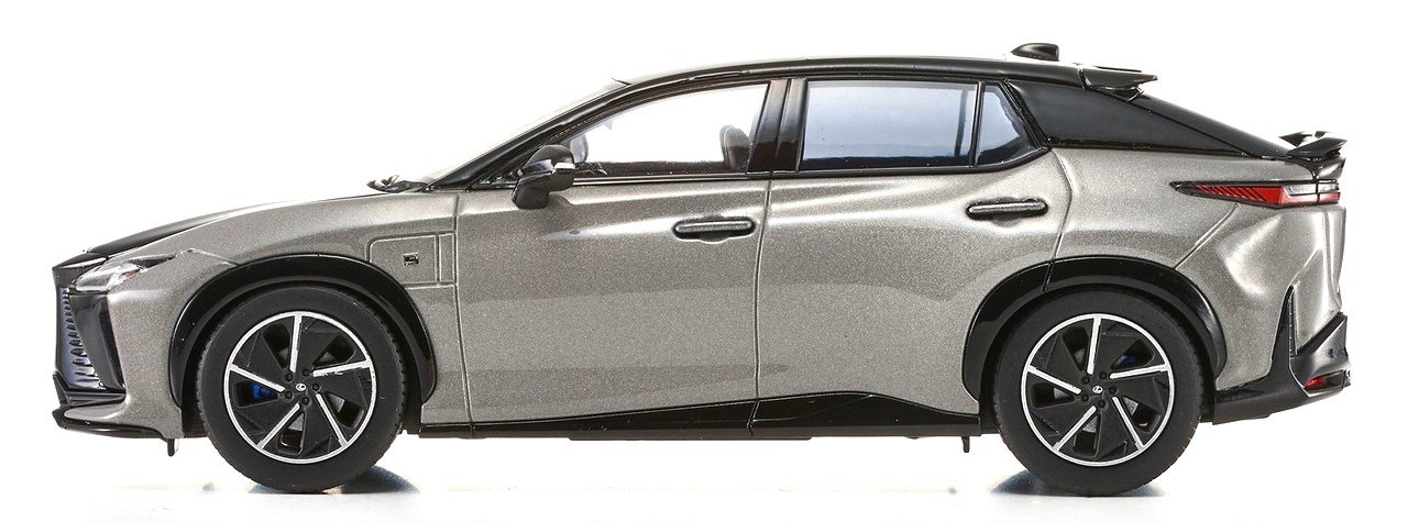 Lexus RZ550e F Sport 2026 grey/black 1:43 Kyosho